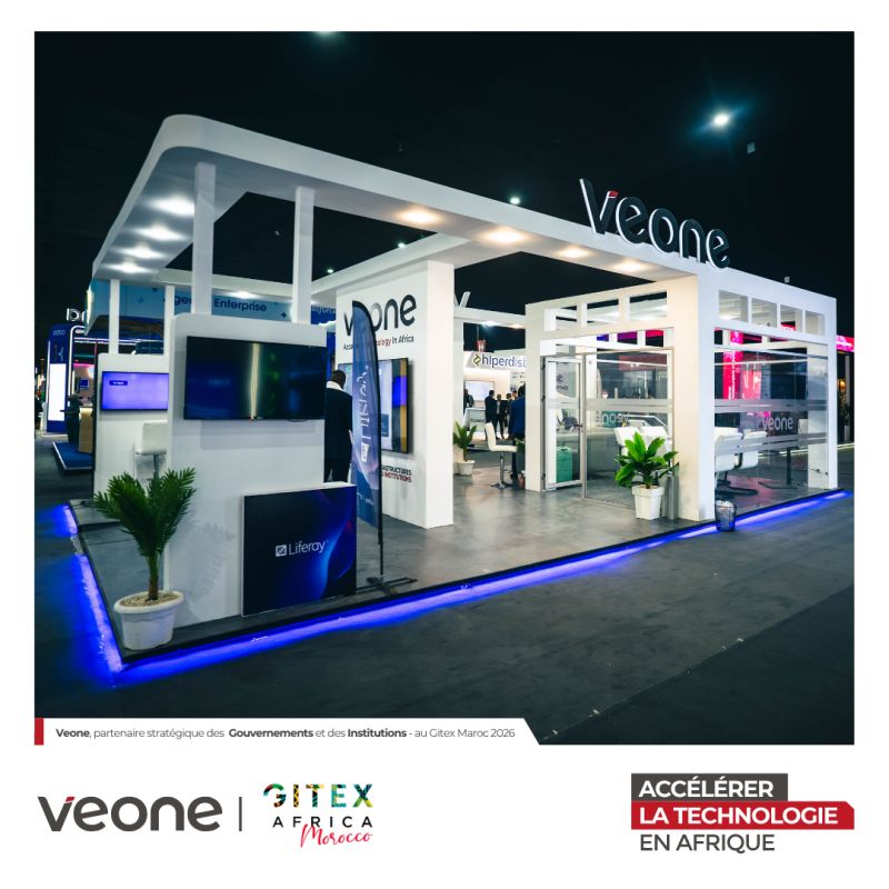 VEONE à GITEX Africa 2026, stand 3C-10 Hall 3, Marrakech