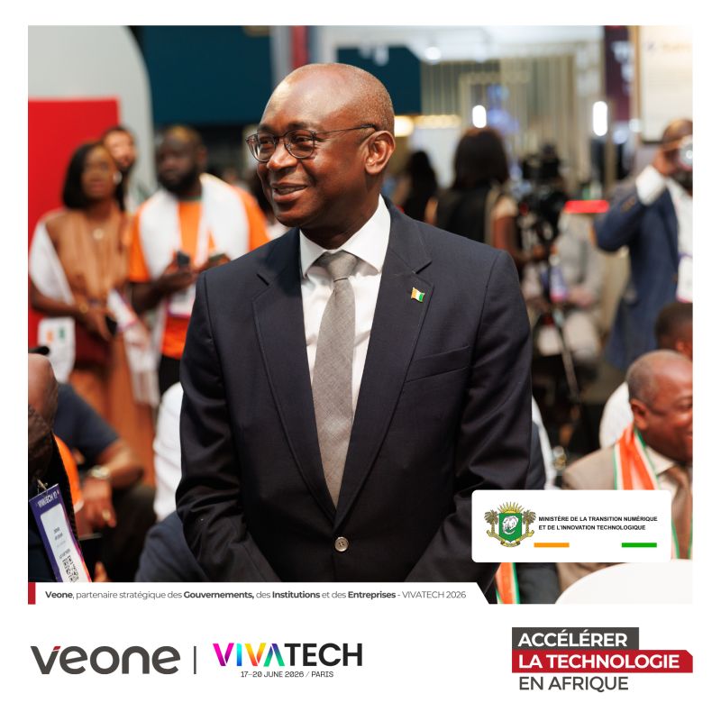 VEONE à VivaTech 2026 sur le Pavillon Côte d'Ivoire