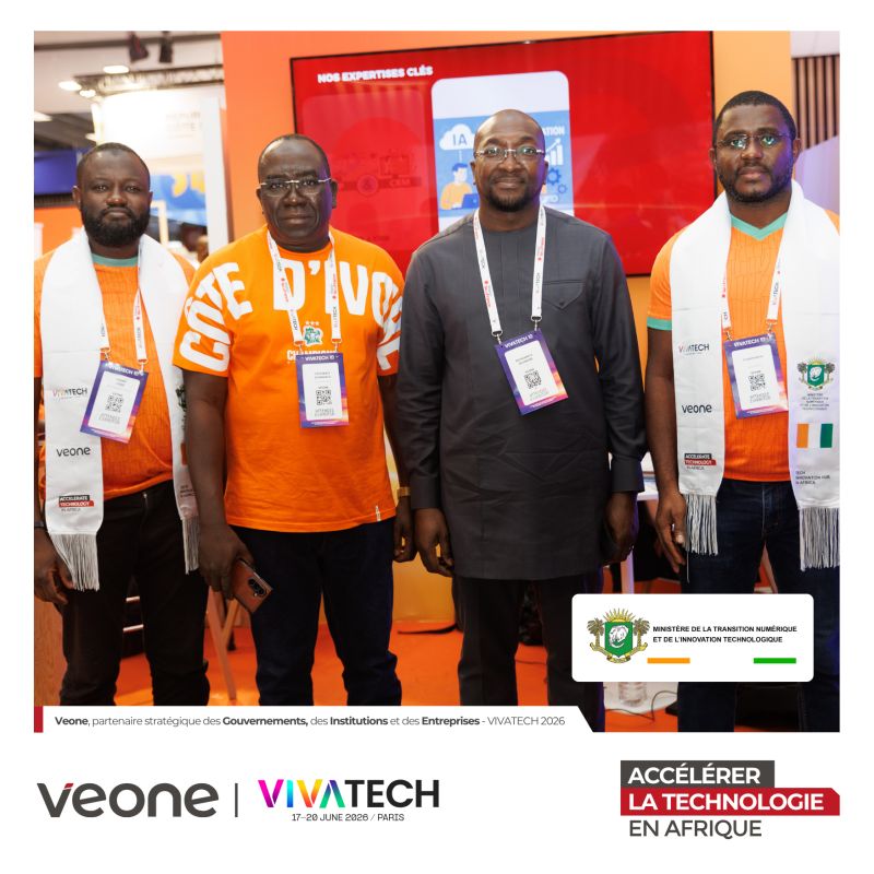 Délégation ivoirienne et VEONE à VivaTech 2026
